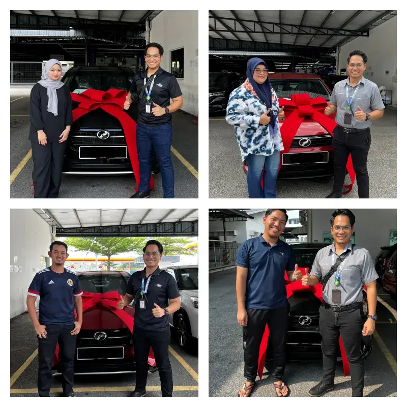 Serahan kunci Perodua Ipoh — En. Zharif, Perodua Ipoh Perak