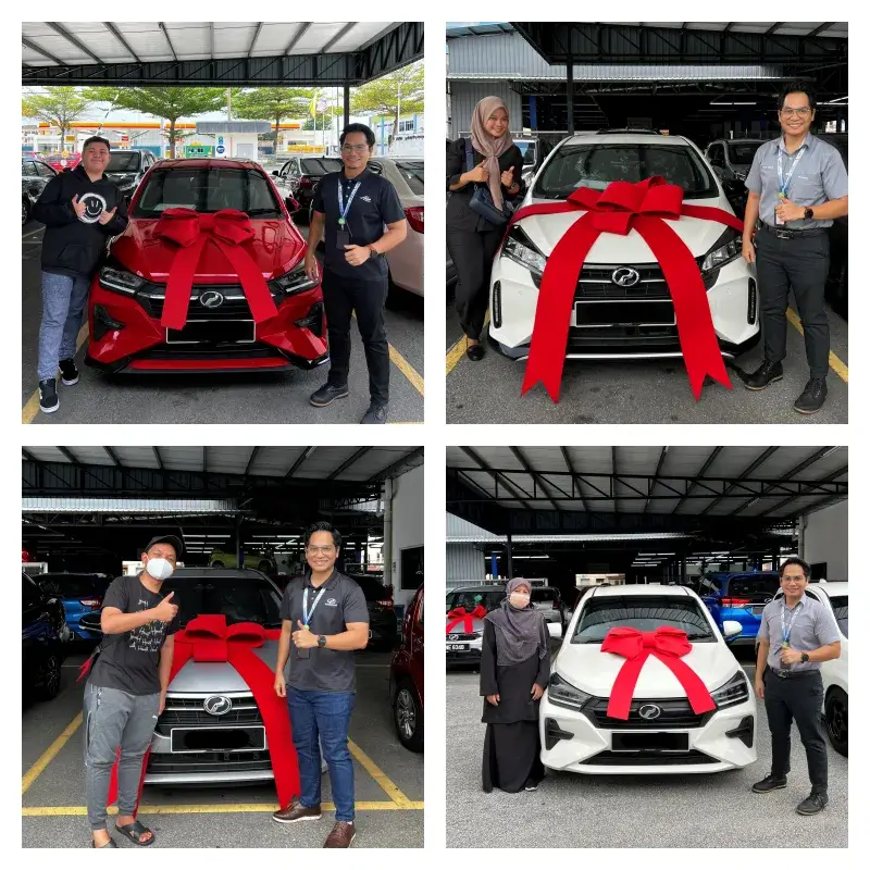 Pelanggan beli Perodua di Ipoh melalui En. Zharif